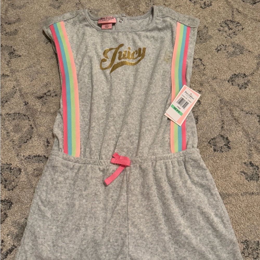 Juicy Couture Girls Romper Size 8/10 NWT